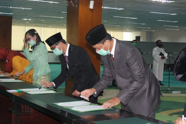 Pelantikan Pejabat Eselon IV 02-07-2020